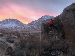 dru mack bouldering
