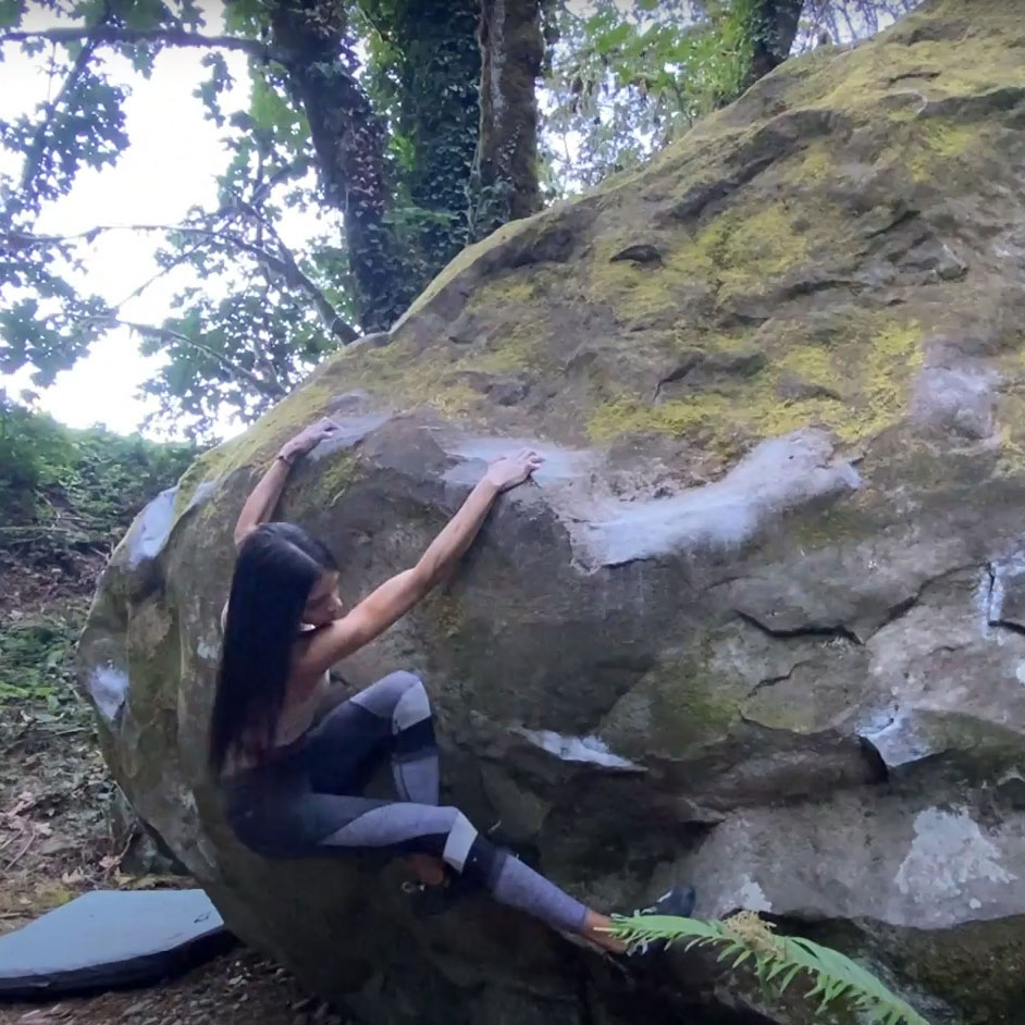 Allyx Theus on Crimper V7 at Carver OR